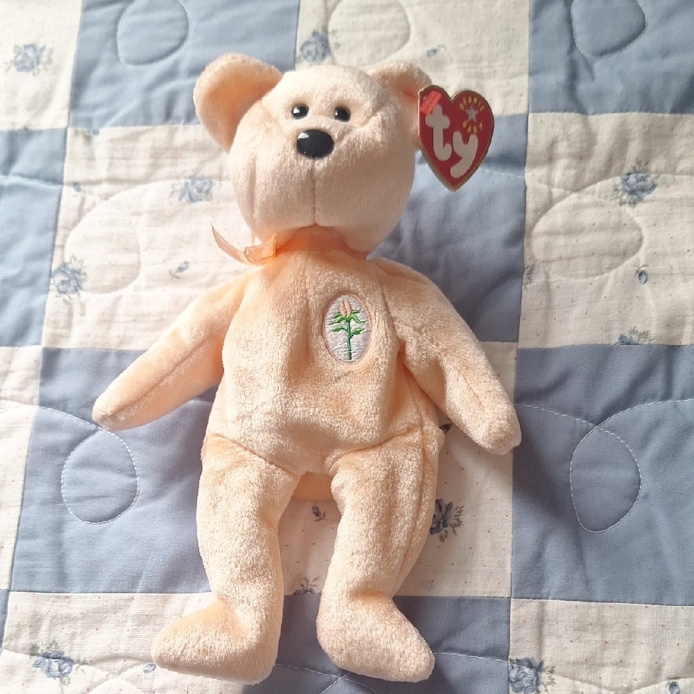 TY DAEAREST Beanie Babies Bear